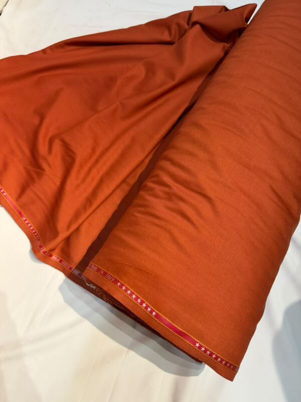 Burnt Orange 8 Star Super 280's Virgin Wool